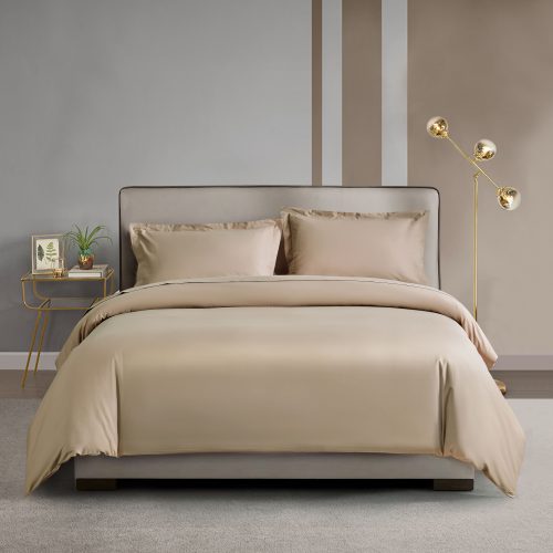 Studio Solid Taupe Duvet Cover Set