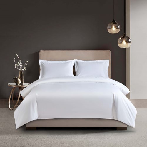 Studio Solid White Duvet Cover Set